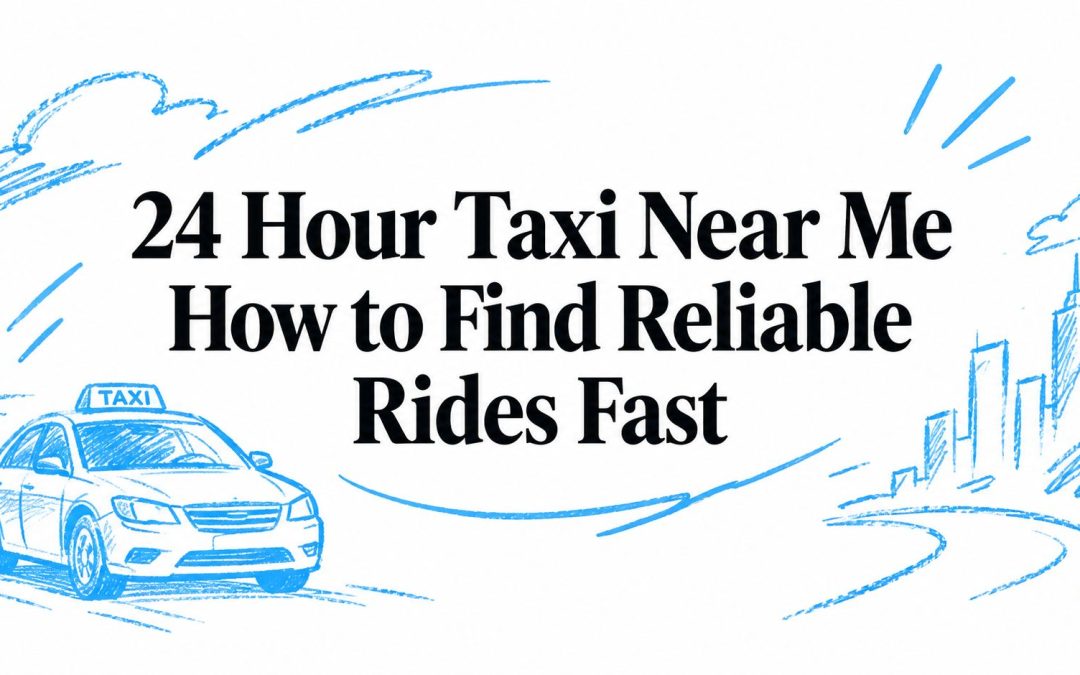 24 Hour Taxi Near Me How to Find Reliable Rides Fast